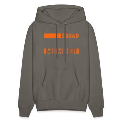 SQUAD MEMBER - Novelist Men's Hoodie - asphalt gray