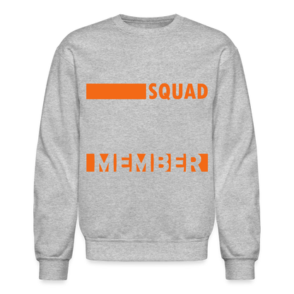 SQUAD MEMBER - Novelist Crewneck Sweatshirt - heather gray