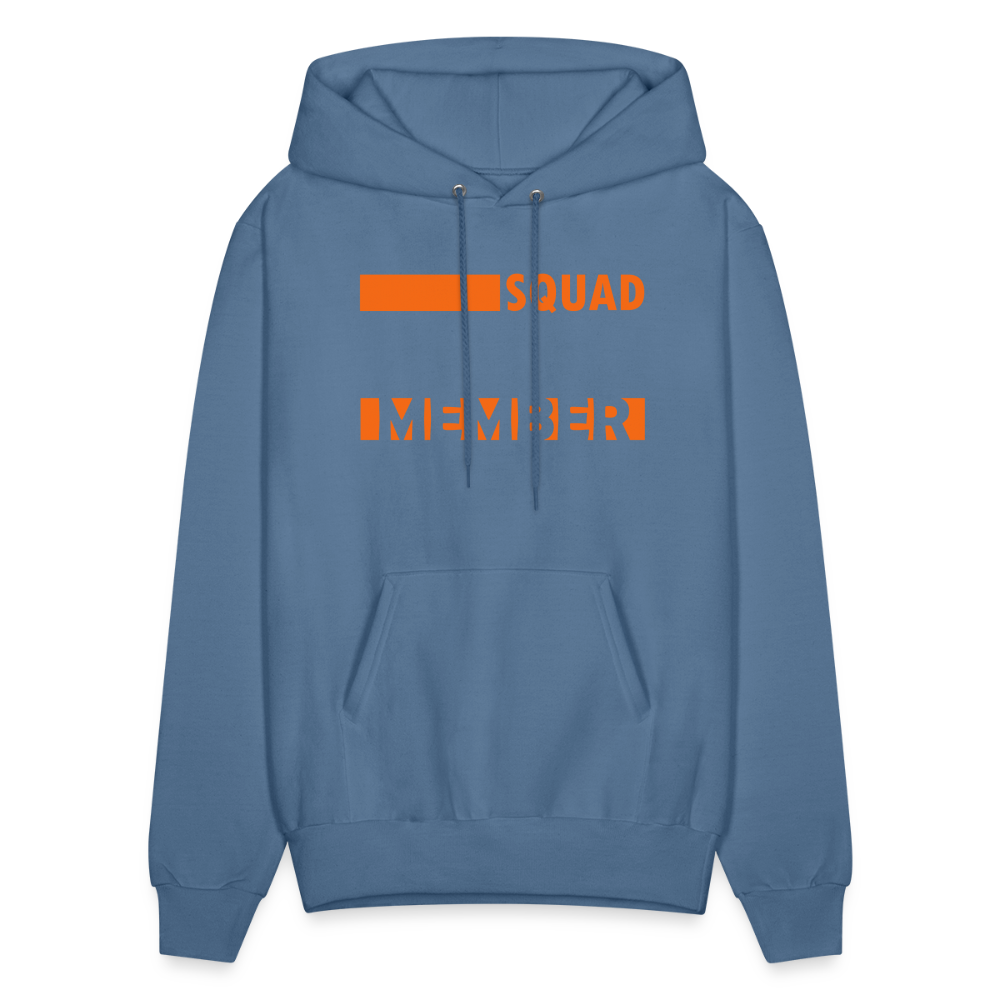 SQUAD MEMBER - Novelist Men's Hoodie - denim blue