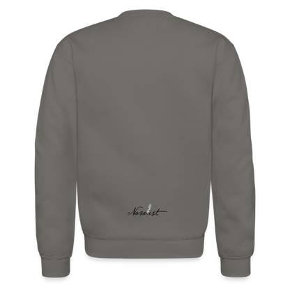 SQUAD MEMBER - Novelist Crewneck Sweatshirt - asphalt gray