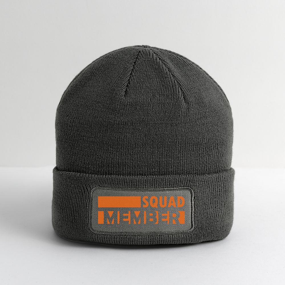 Squad Member Beanie - charcoal grey