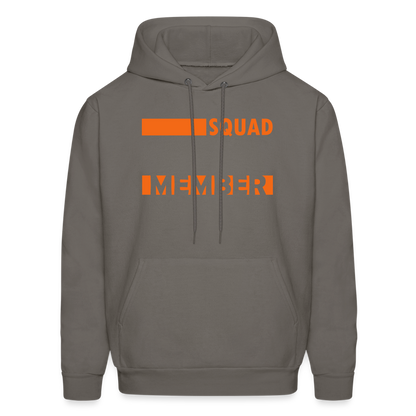 SQUAD MEMBER - Novelist Men's Hoodie - asphalt gray