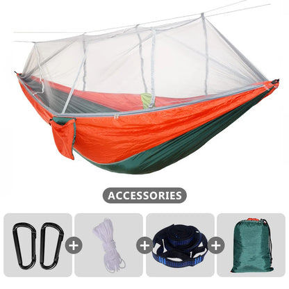 Parachute Hammock with Mosquito Net