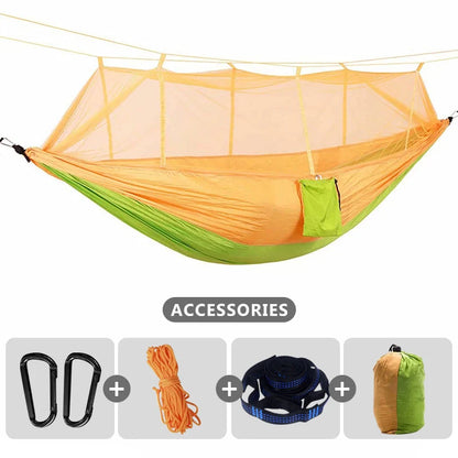 Parachute Hammock with Mosquito Net