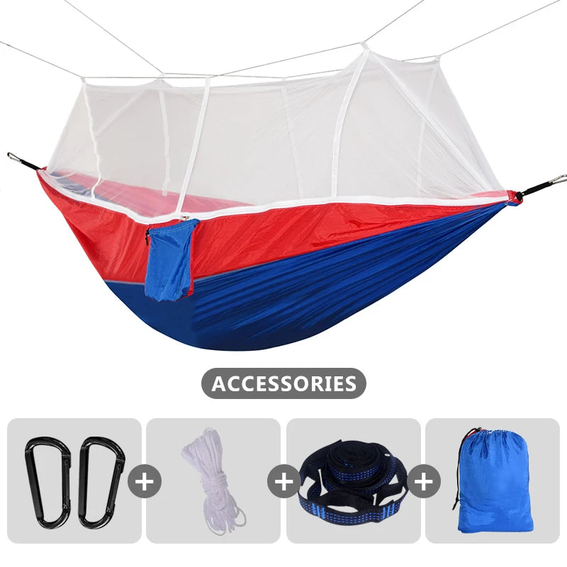 Parachute Hammock with Mosquito Net