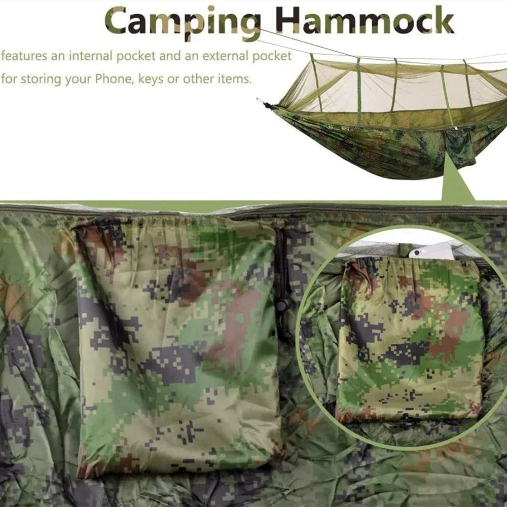 Parachute Hammock with Mosquito Net