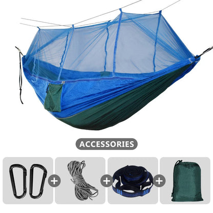 Parachute Hammock with Mosquito Net