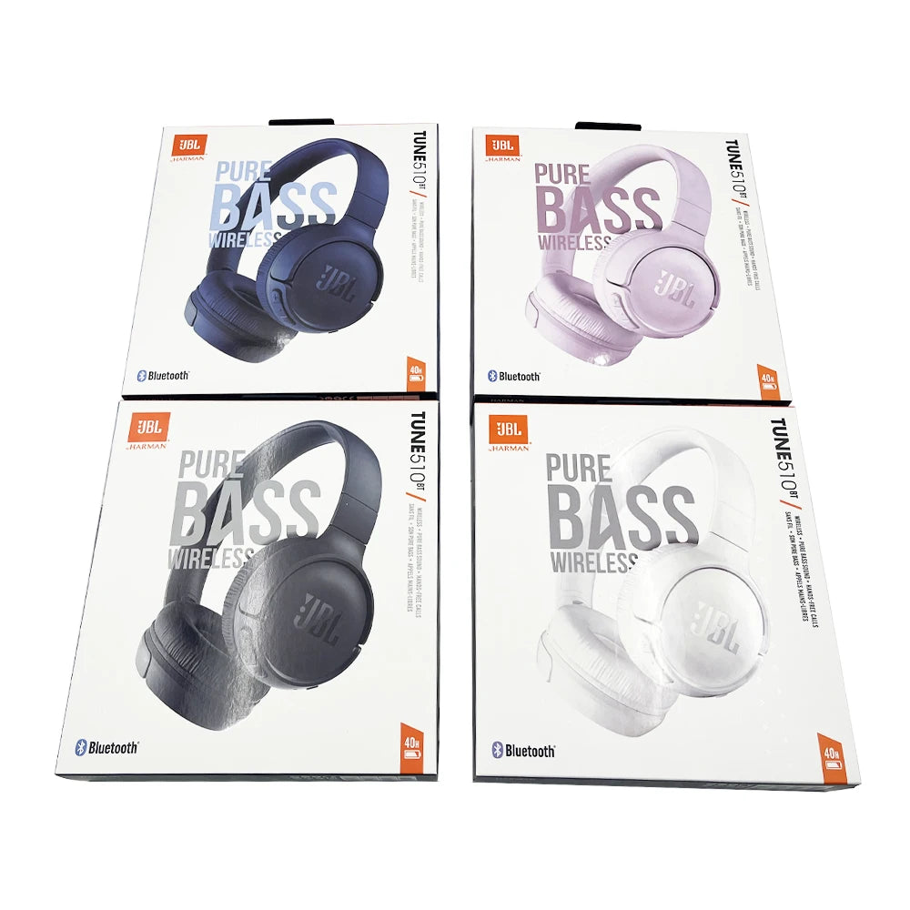 Bluetooth Wireless Headphone Portable Gaming With Mic Foldable Headset