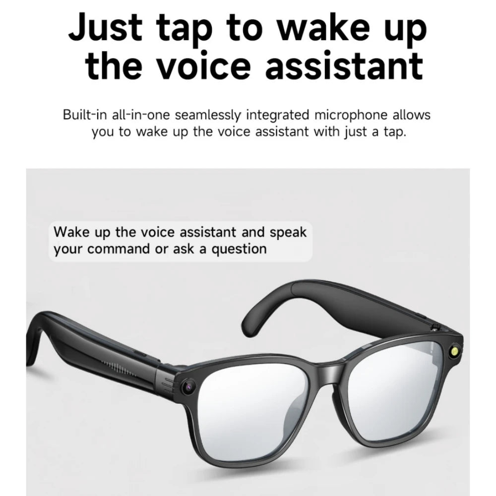 📸 L801 Smart Glasses — Next-Gen Wearable Tech with HD Camera & AI Features