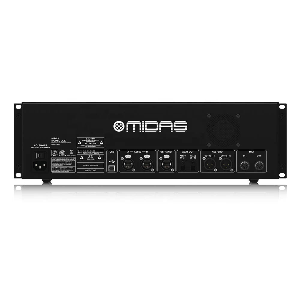 Midas DL32 Digital Stage Box – 32 Inputs / 16 Outputs