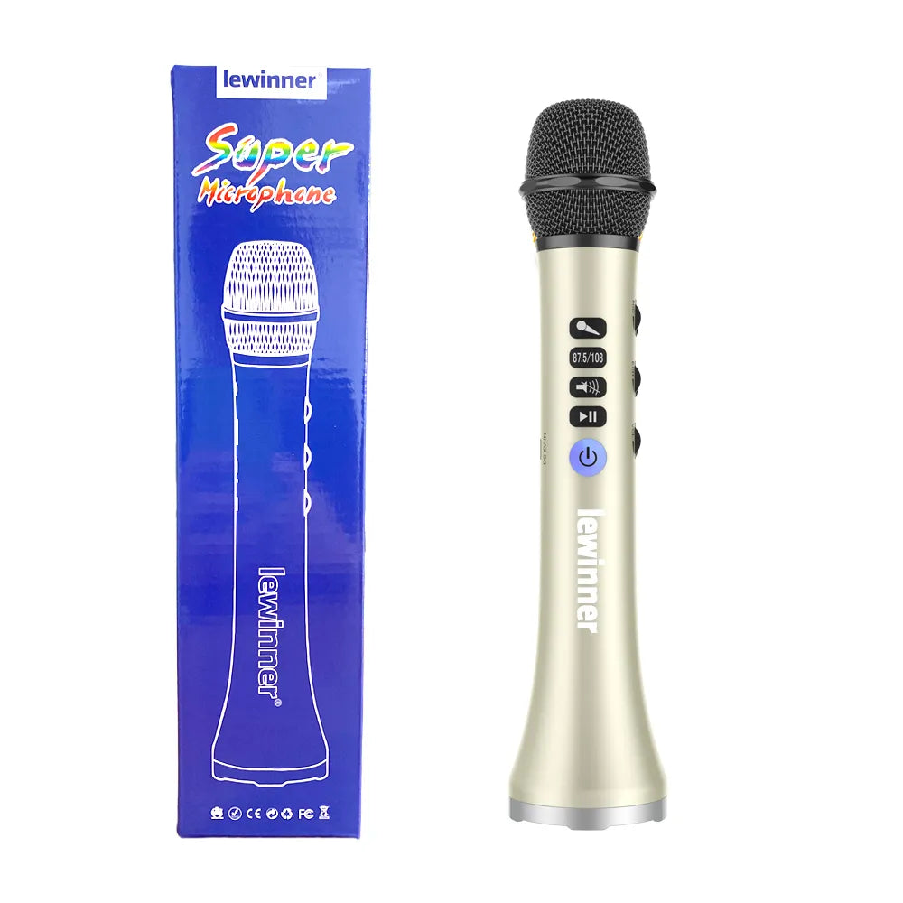 LEWINNER L-698 Wireless Karaoke Microphone
