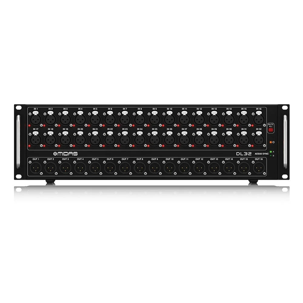Midas DL32 Digital Stage Box – 32 Inputs / 16 Outputs