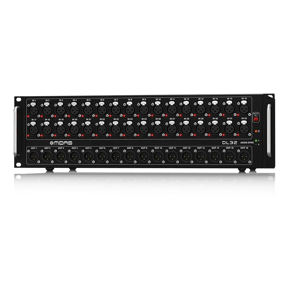 Midas DL32 Digital Stage Box – 32 Inputs / 16 Outputs