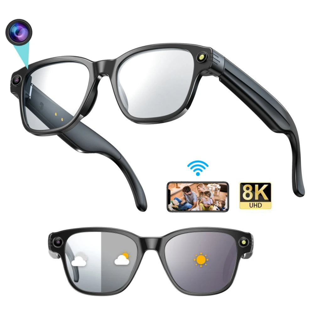 📸 L801 Smart Glasses — Next-Gen Wearable Tech with HD Camera & AI Features