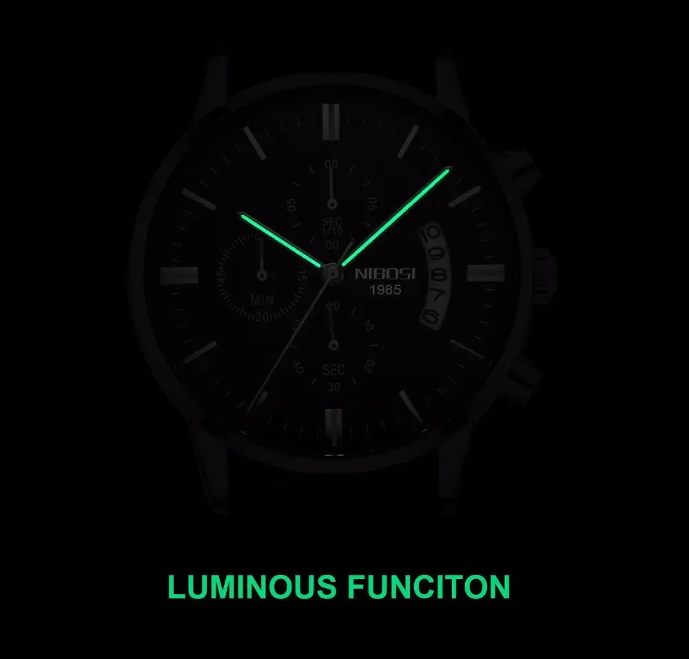 NiBOSI Luxury Wristwatch