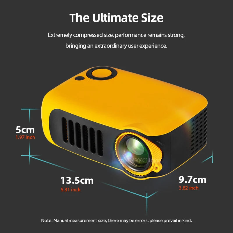 Projector Portable 3D LED Video Projectors Home Cinema Theater