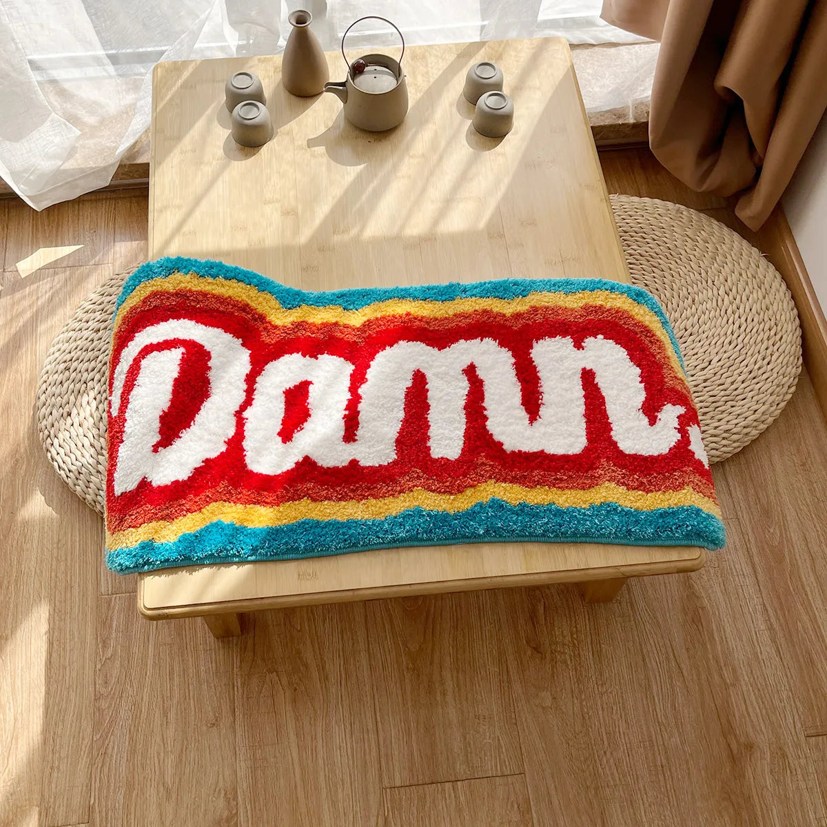 Damn. Handmade Tufted Rug