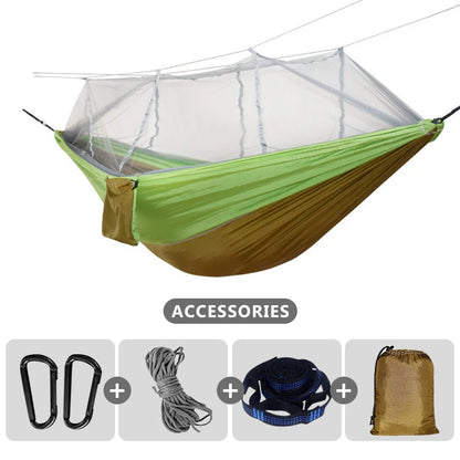 Parachute Hammock with Mosquito Net