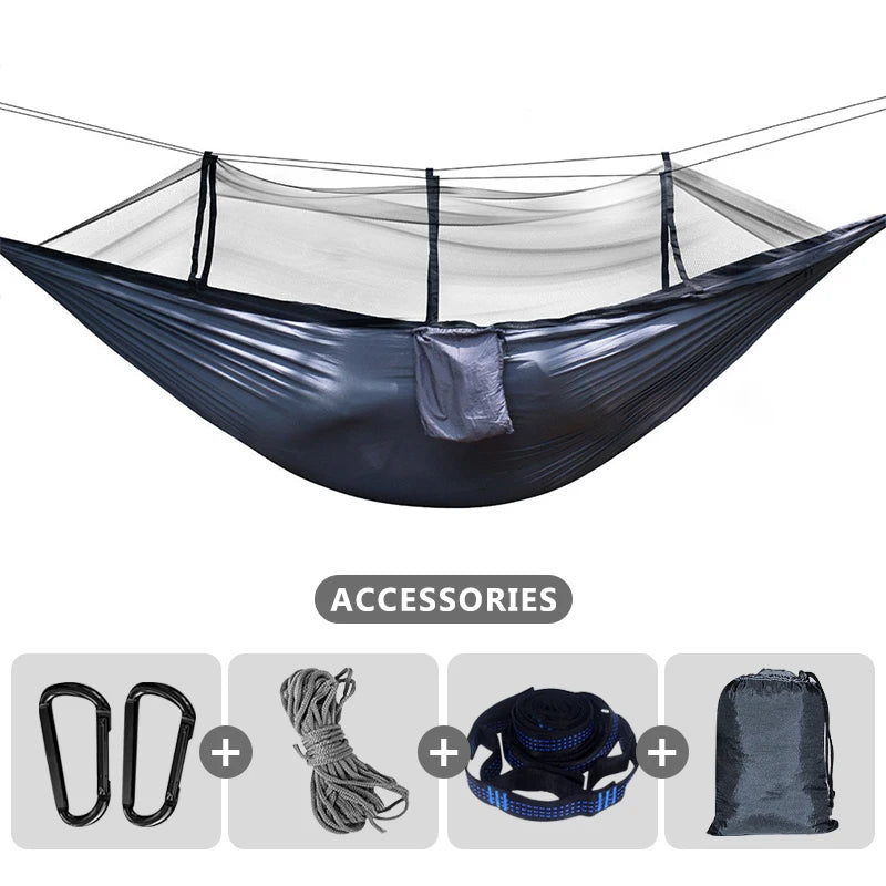 Parachute Hammock with Mosquito Net