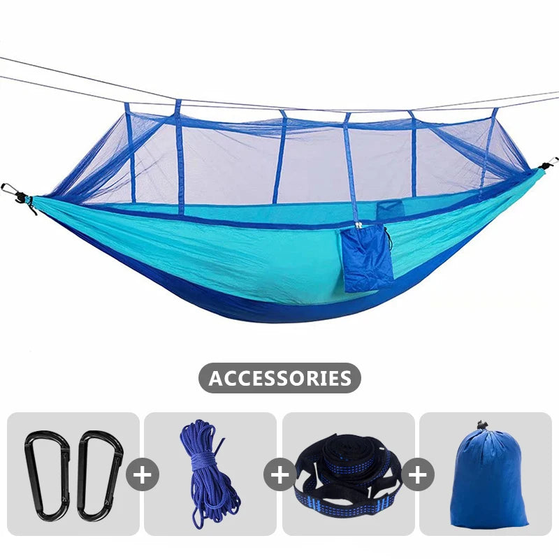 Parachute Hammock with Mosquito Net