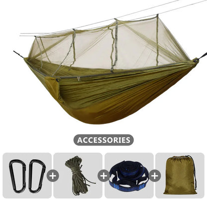 Parachute Hammock with Mosquito Net