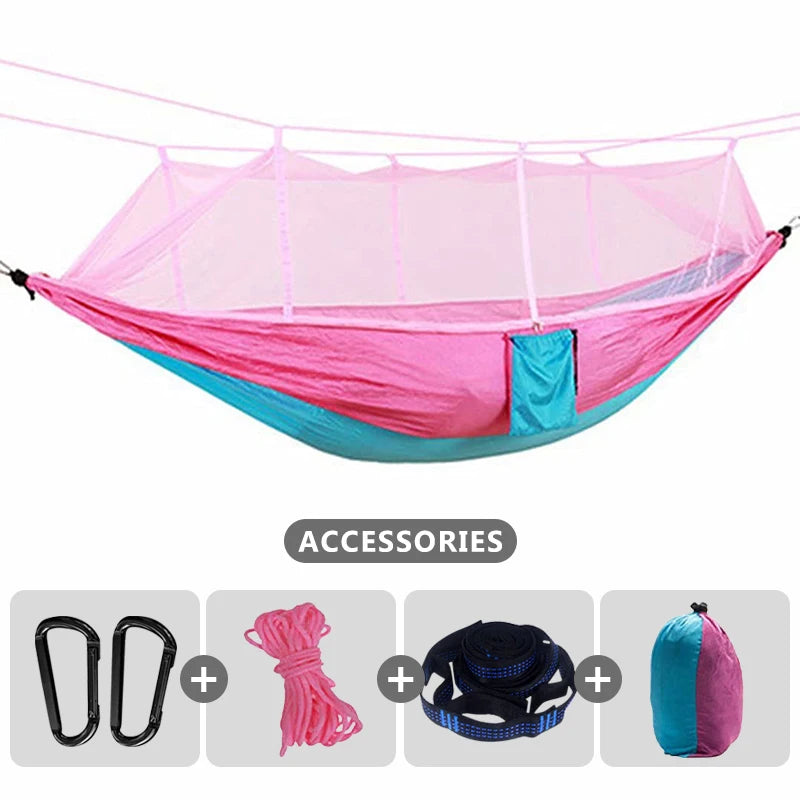 Parachute Hammock with Mosquito Net