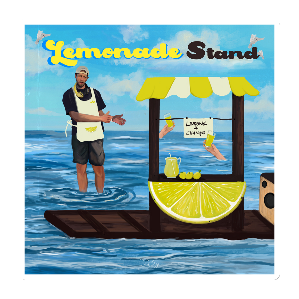 David Biga's Lemonade Stand Magnet