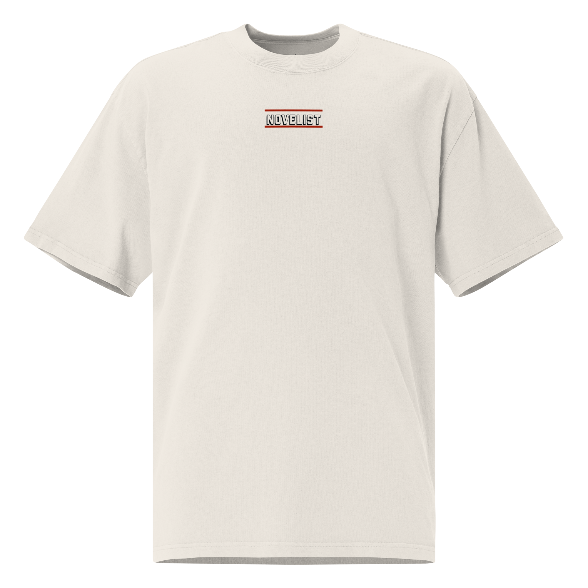 NOVELIST Oversized faded t-shirt