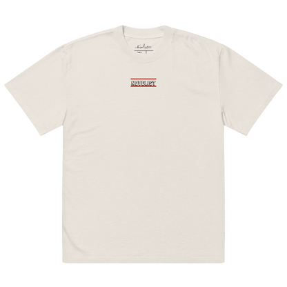 NOVELIST Oversized faded t-shirt