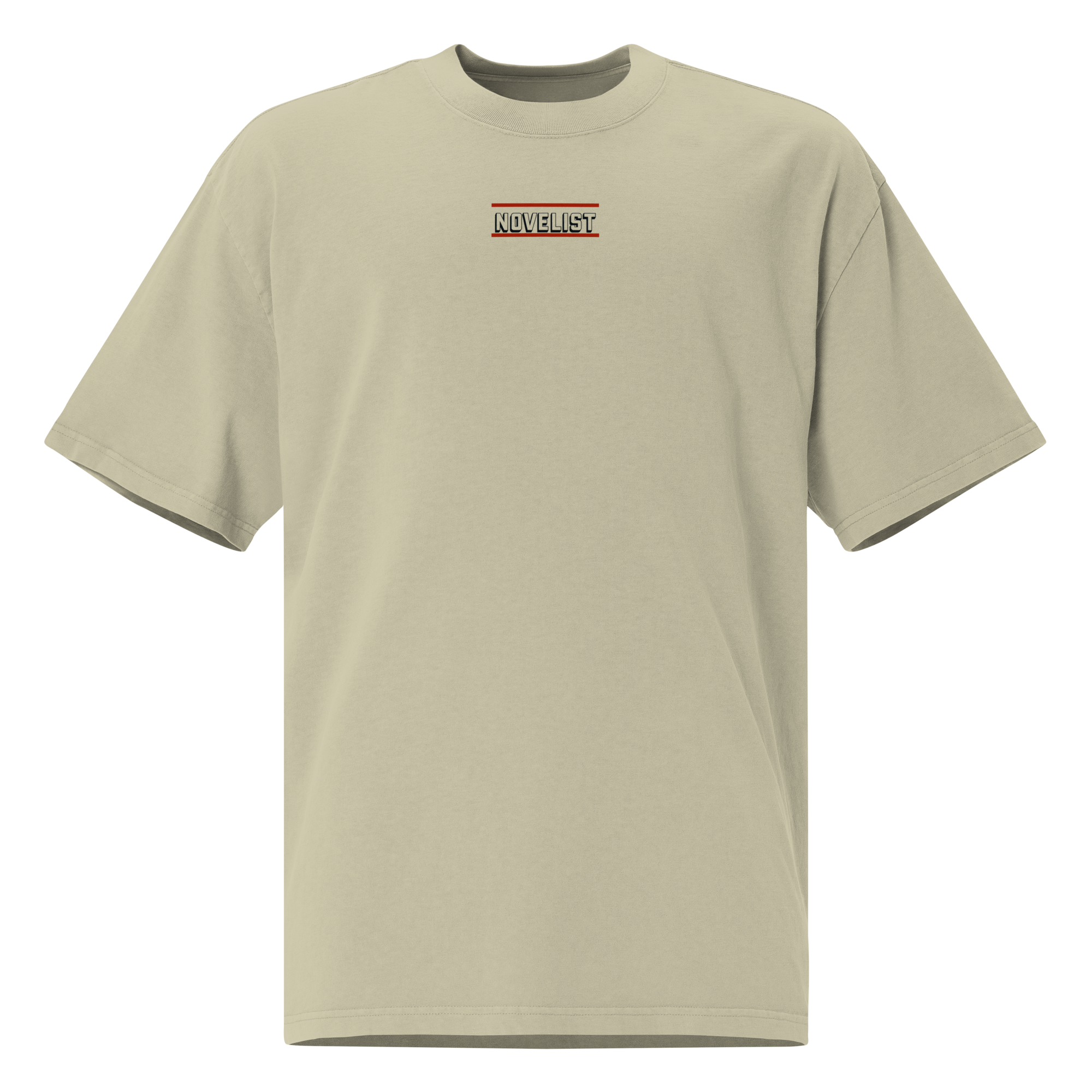 NOVELIST Oversized faded t-shirt