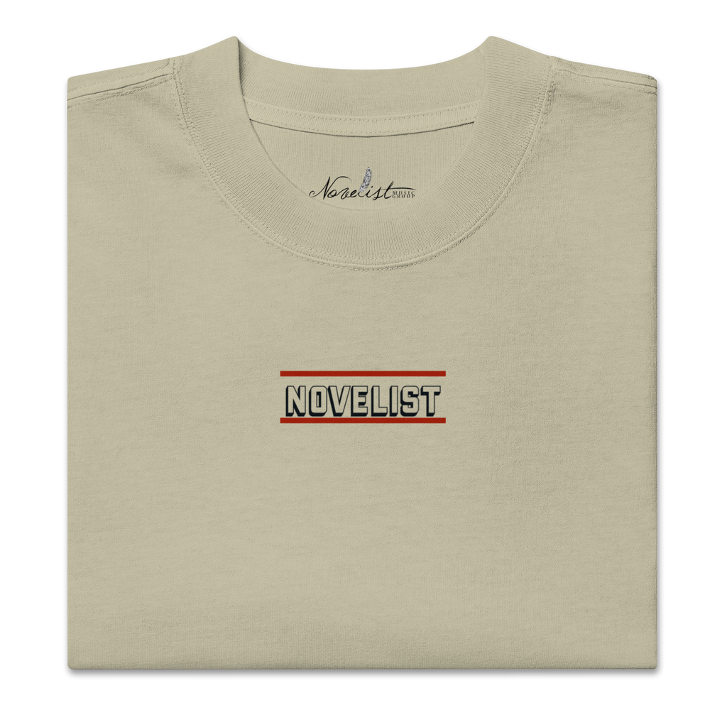 NOVELIST Oversized faded t-shirt