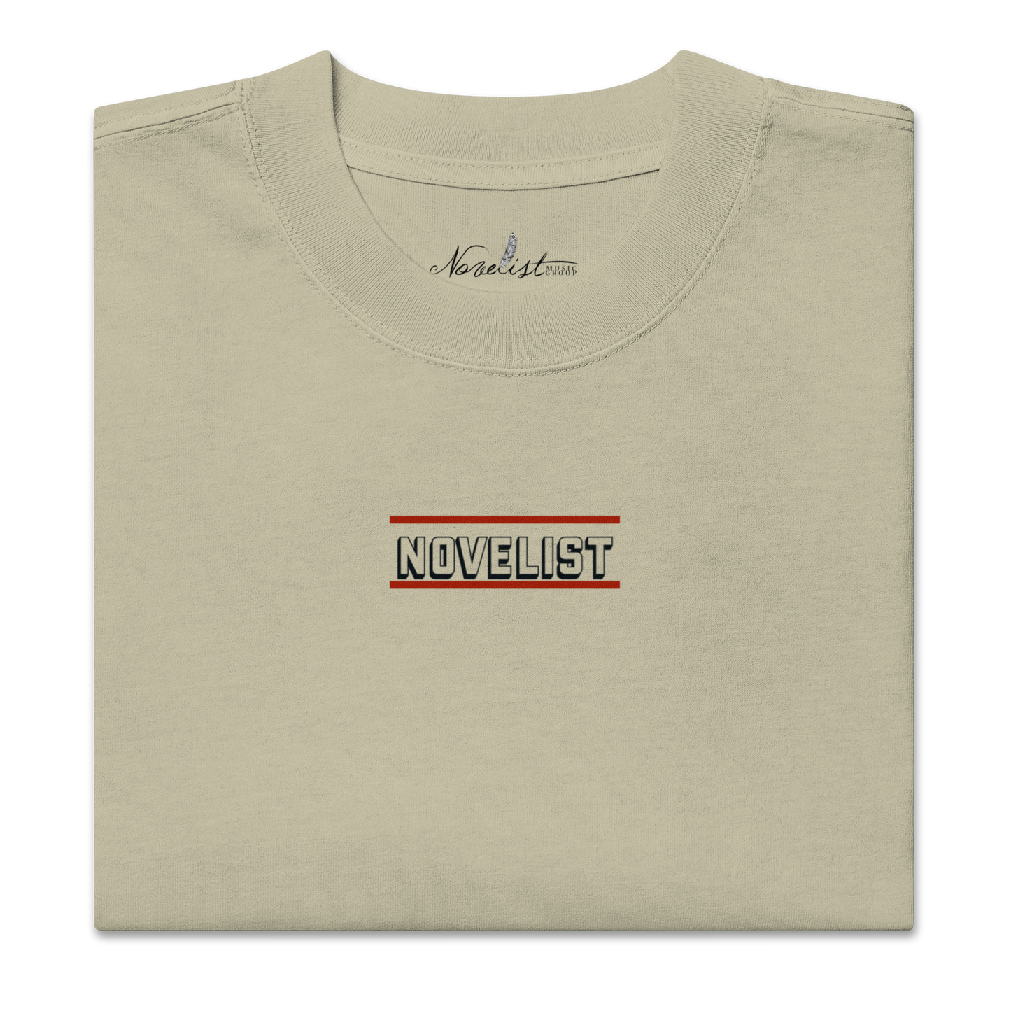 NOVELIST Oversized faded t-shirt