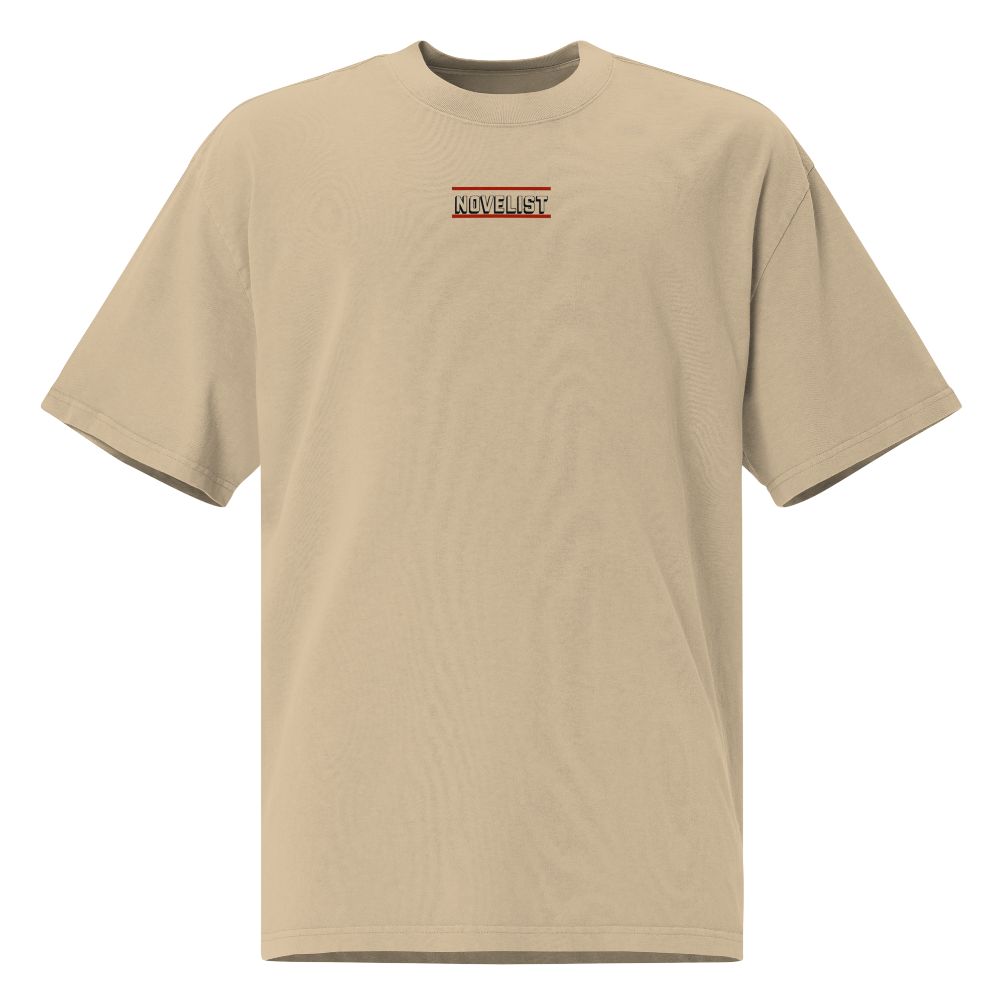 NOVELIST Oversized faded t-shirt