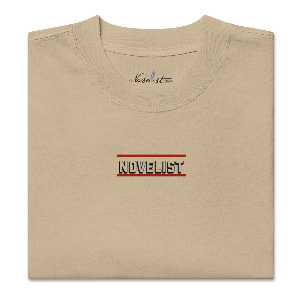 NOVELIST Oversized faded t-shirt