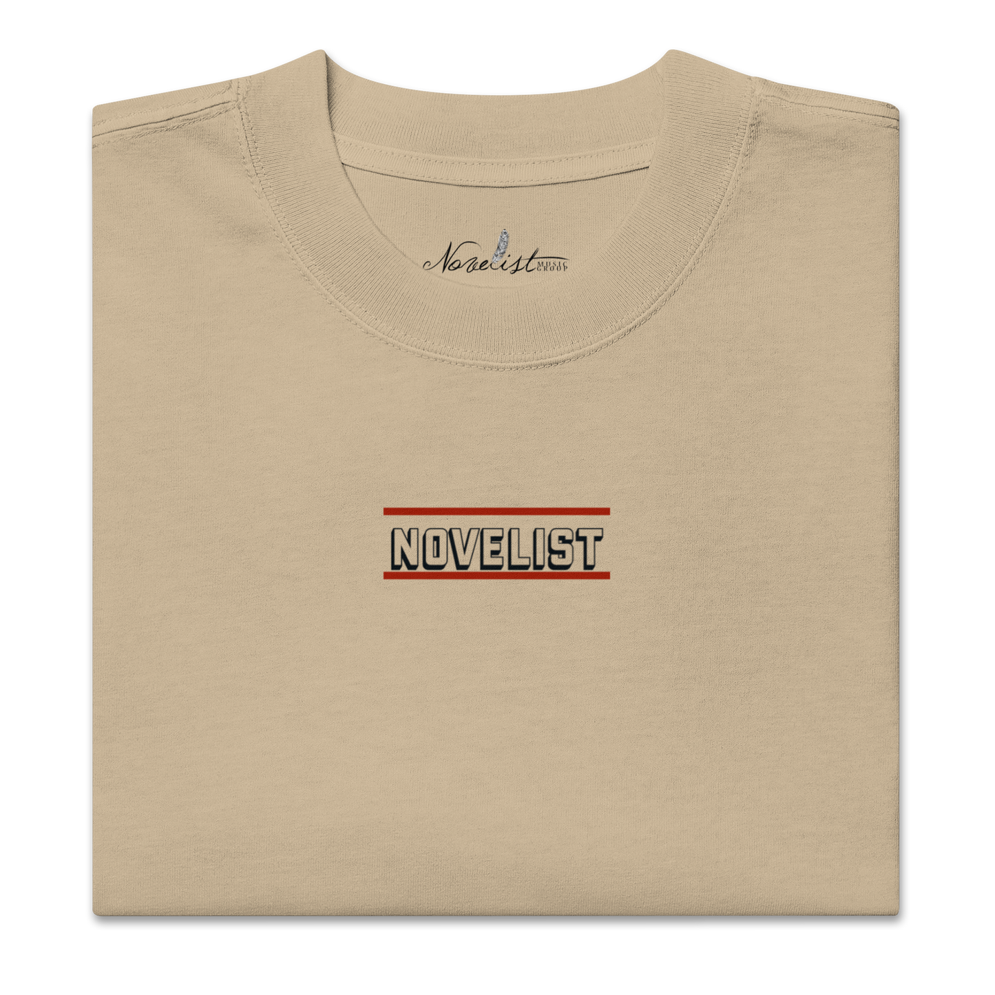 NOVELIST Oversized faded t-shirt