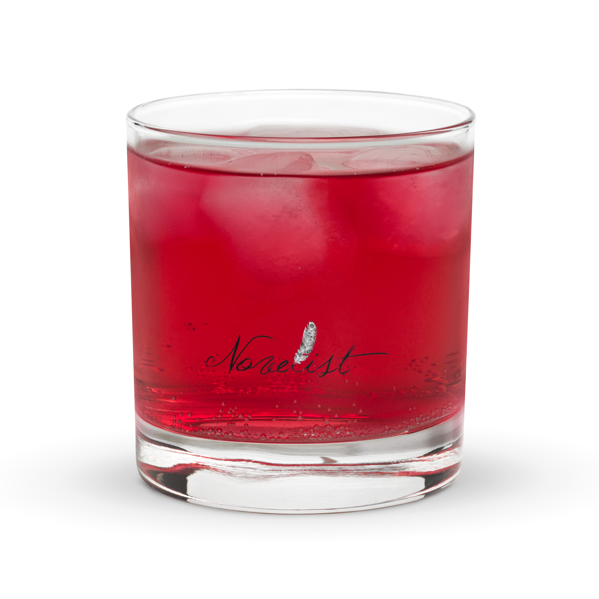 Novelist Rocks Glass