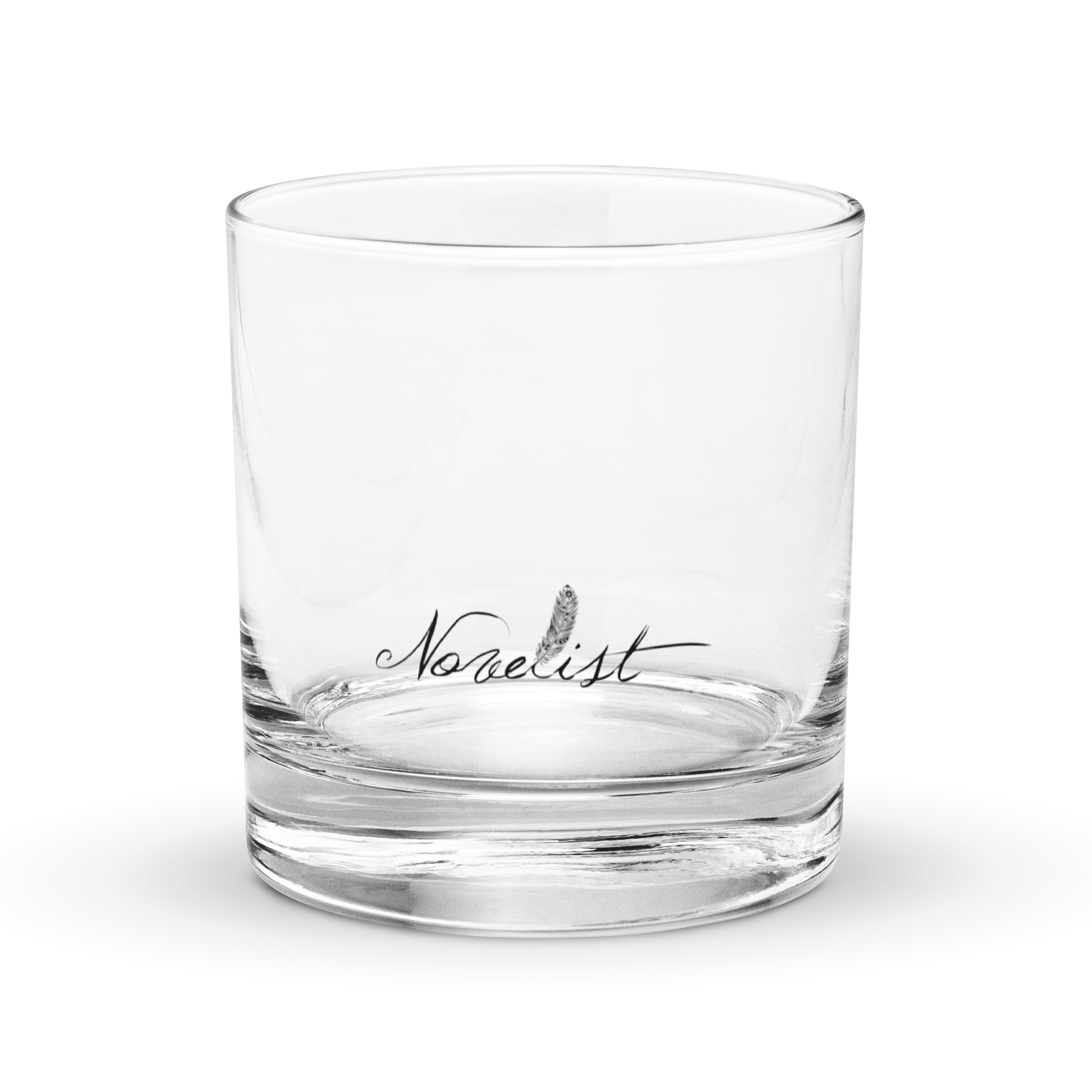 Novelist Rocks Glass