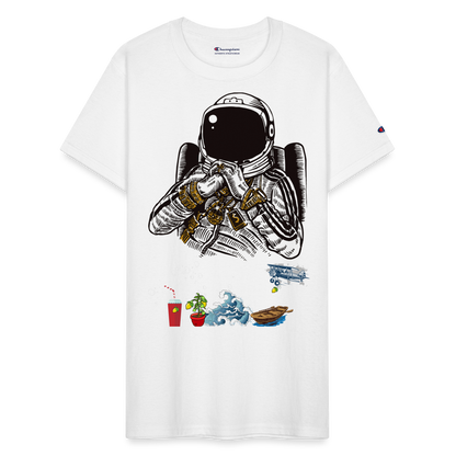 Champion Lemonade Astronaut Unisex T-Shirt - white