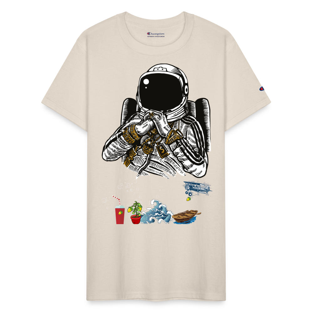 Champion Lemonade Astronaut Unisex T-Shirt - Sand