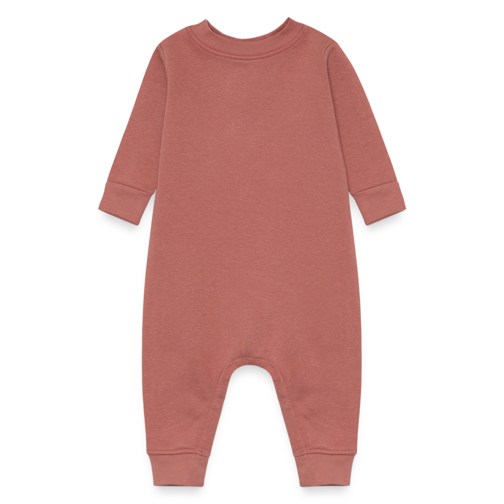 Sailing Baby Fleece One Piece - mauve