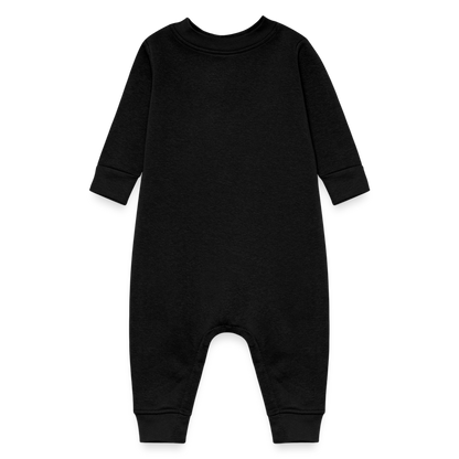 Sailing Baby Fleece One Piece - black