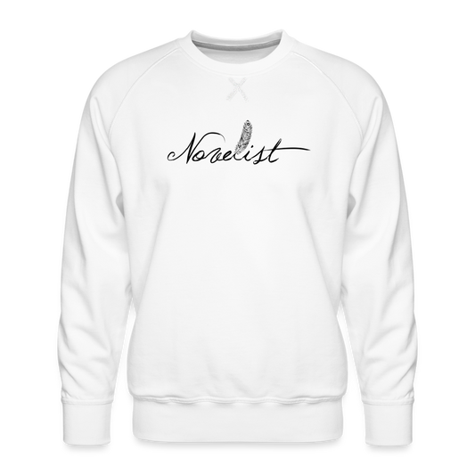 Men’s Novelist Sweatshirt - white