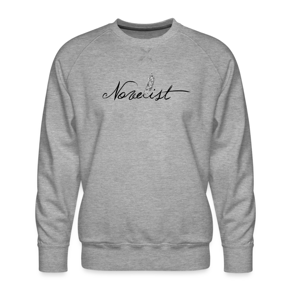 Men’s Novelist Sweatshirt - heather grey