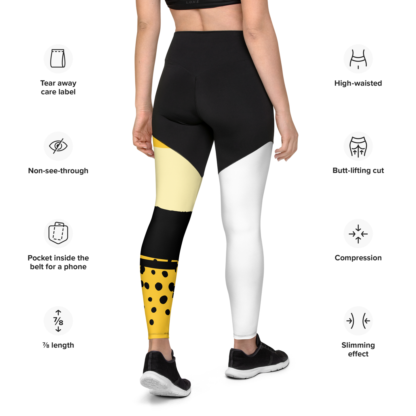 Women's Sports Lemon Leggings