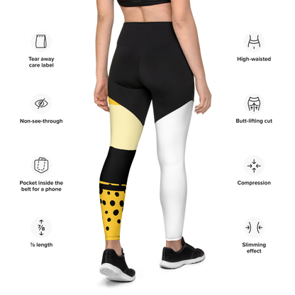 Women's Sports Lemon Leggings