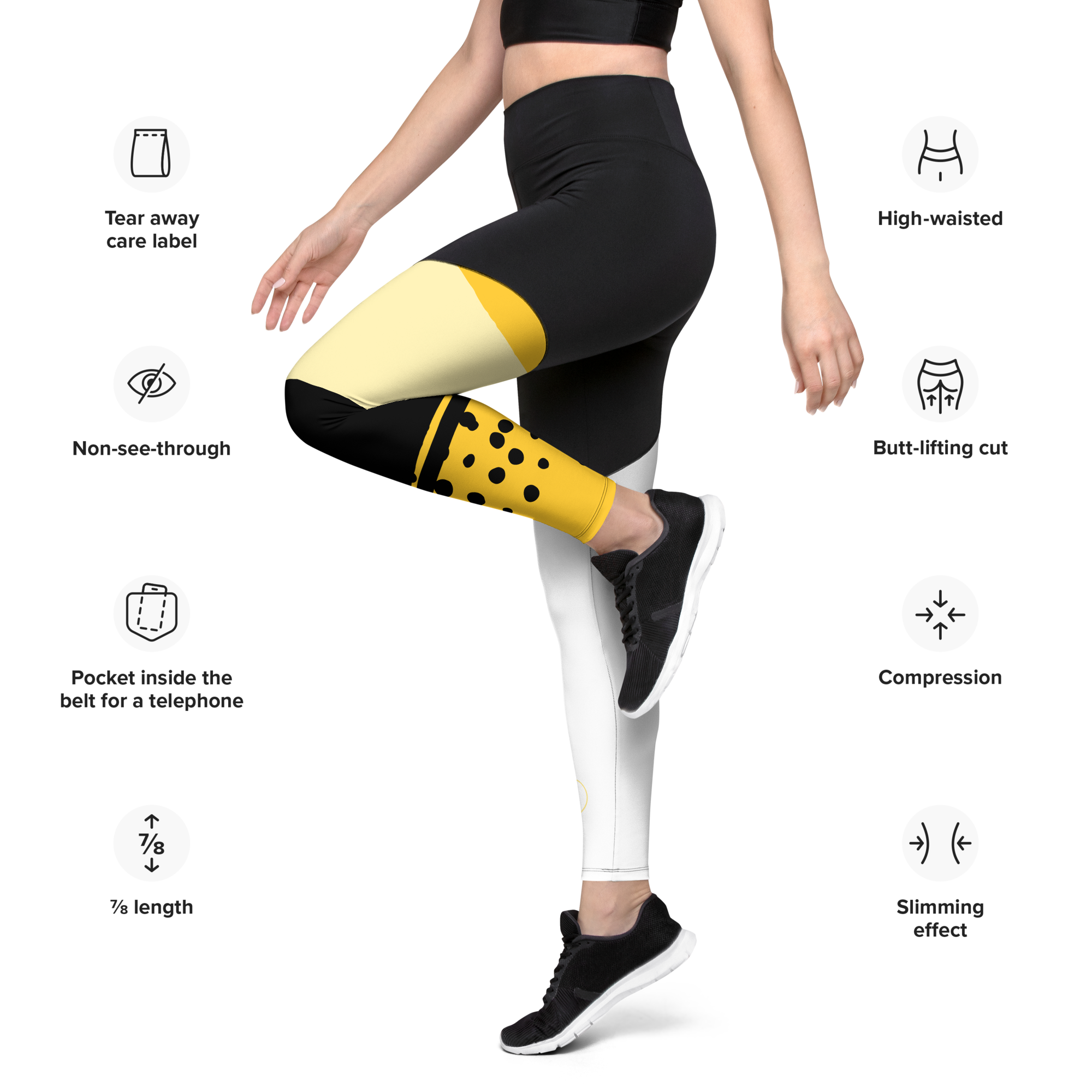 Women's Sports Lemon Leggings