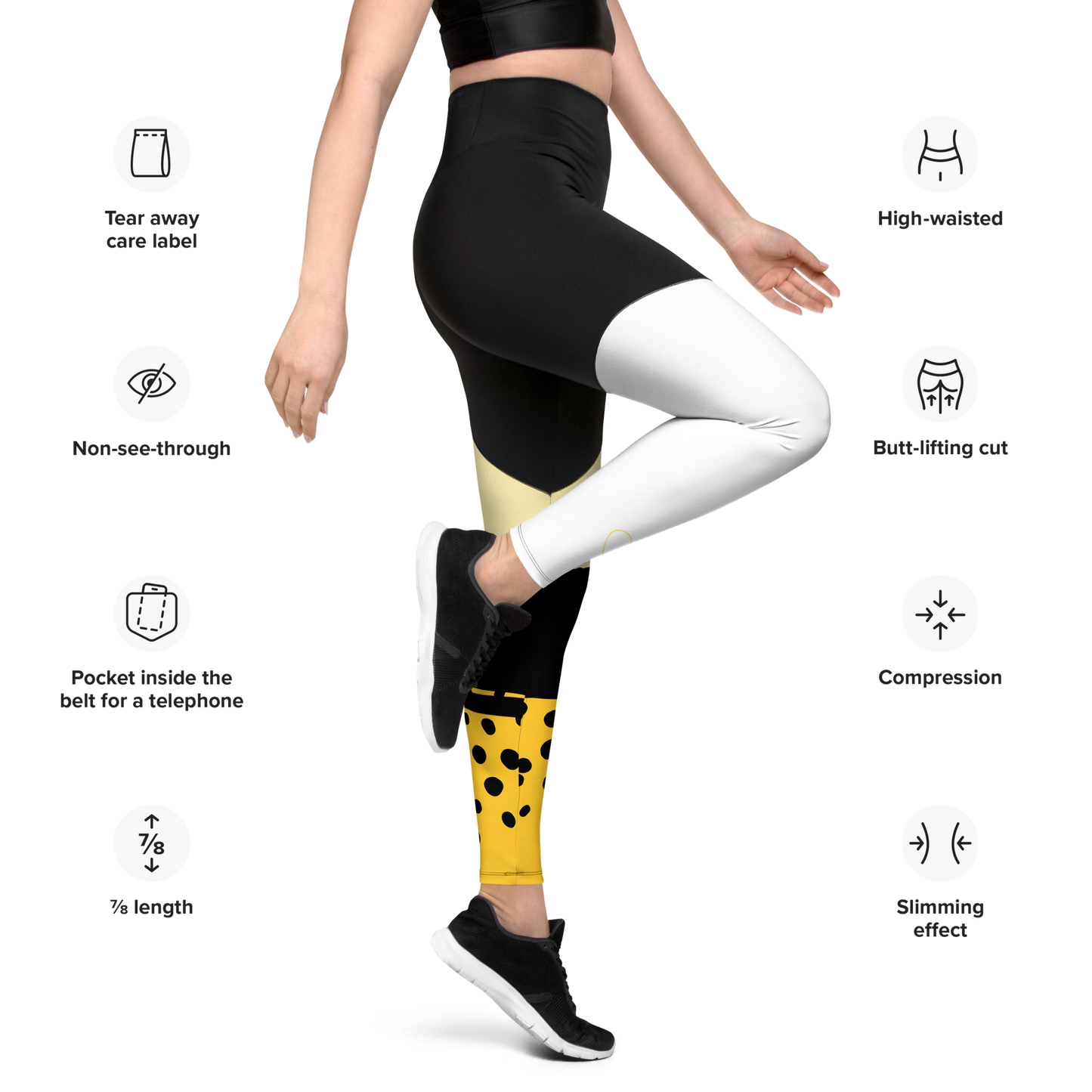 Women's Sports Lemon Leggings