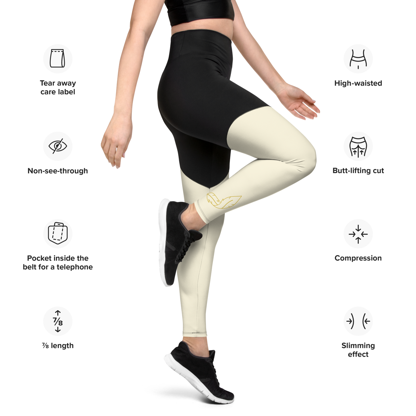 Sports Leggings by NMG