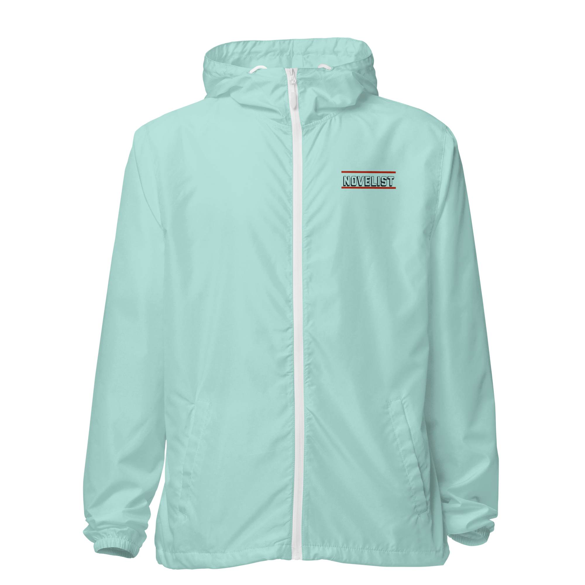 Novelist Unisex lightweight zip up windbreaker
