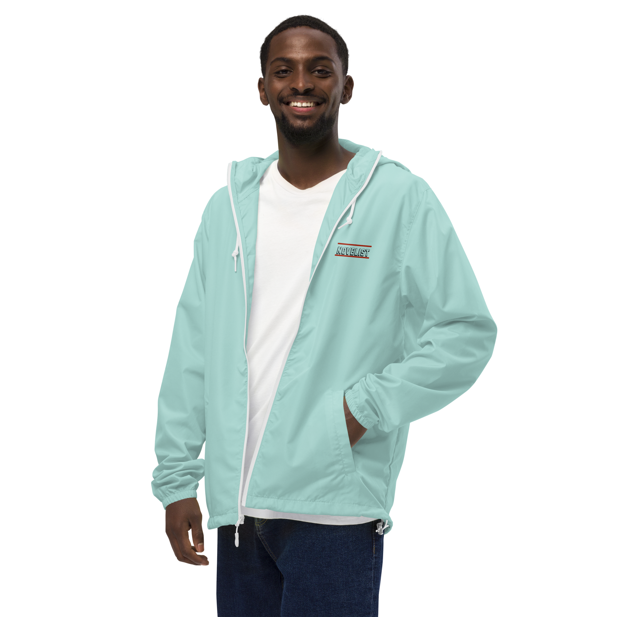 Novelist Unisex lightweight zip up windbreaker